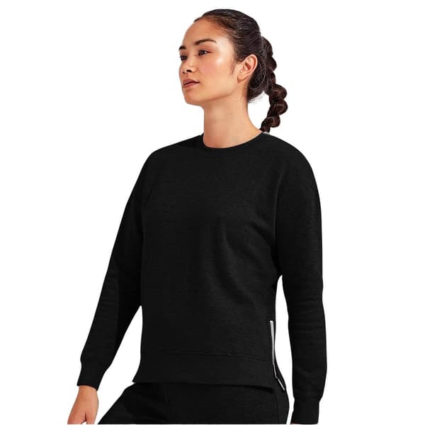 TriDri Sweatshirt med lynlås til kvinder/damer med genbrug