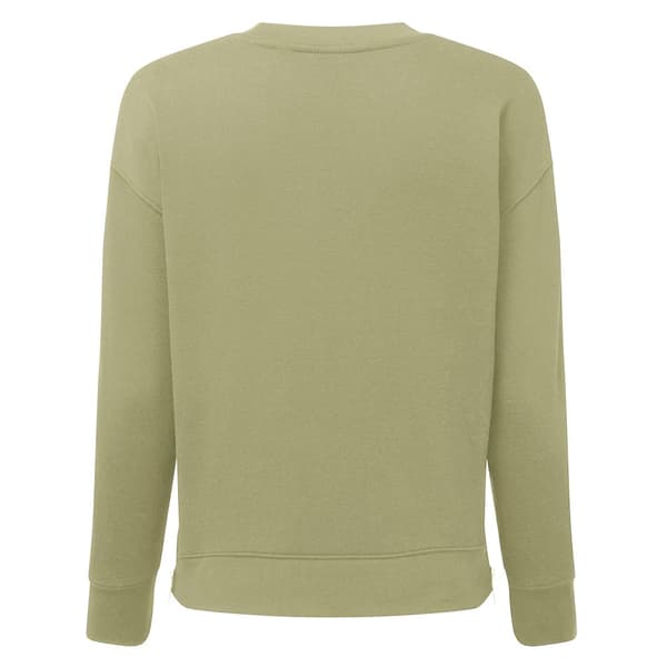 TriDri Sweatshirt med lynlås til kvinder/damer med genbrug