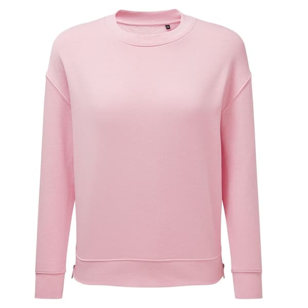 TriDri Sweatshirt med lynlås til kvinder/damer med genbrug