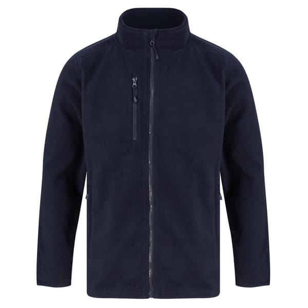 Henbury Unisex Fleecejakke af genanvendt polyester til voksne