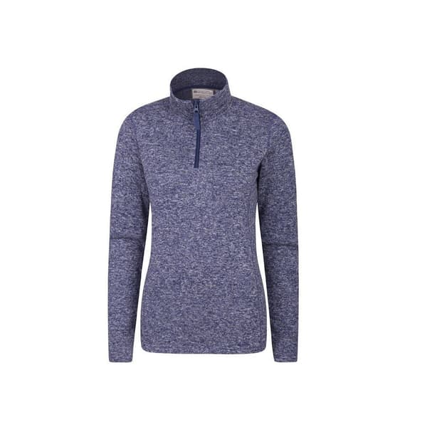 Mountain Warehouse Dame/Damer Idris Fleece Top Navy 16 UK