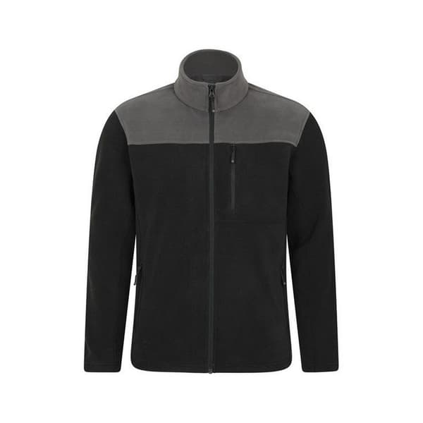 Mountain Warehouse Mens Buchanan Fleece Jacket Dark Grey XL