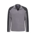 Miniatyrbilde 3 av 4: Mountain Warehouse Mens Ashbourne Half Zip Fleece Top (Pack of 2)