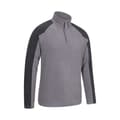 Miniatyrbilde 2 av 4: Mountain Warehouse Mens Ashbourne Half Zip Fleece Top (Pack of 2)