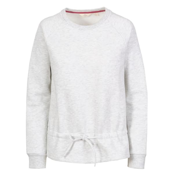 Trespass Kvinnor/Damer Gretta Marl rund hals tröja Pale Grey XXS