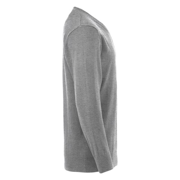 Clique Mens Aston Knitted V Neck Sweatshirt