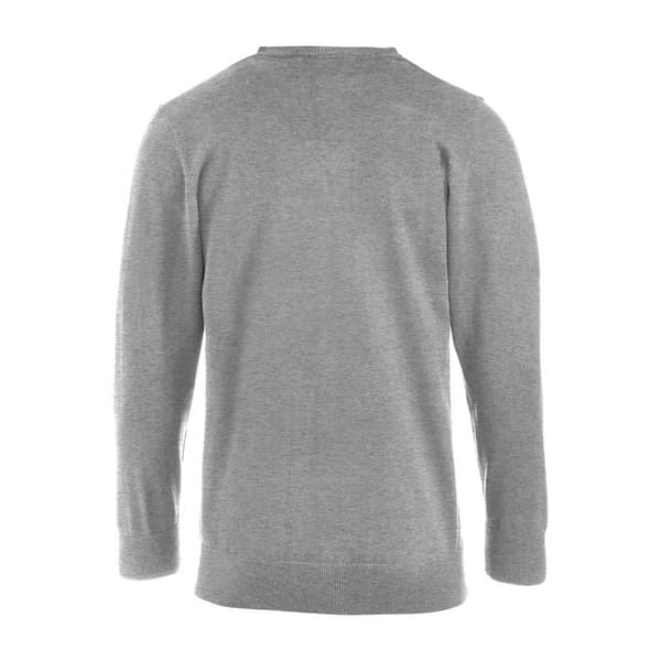 Clique Mens Aston Knitted V Neck Sweatshirt