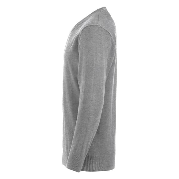Clique Mens Aston Knitted V Neck Sweatshirt