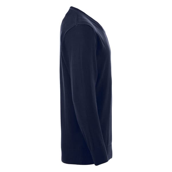 Clique Mens Aston Knitted V Neck Sweatshirt