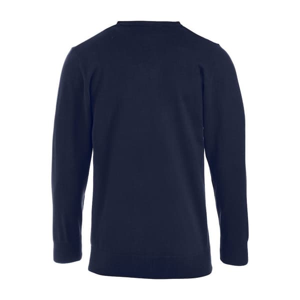 Clique Mens Aston Knitted V Neck Sweatshirt