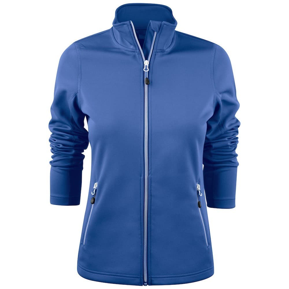 Printer RED Womens/Ladies Powerslide Sweat Jacket med dragkedja