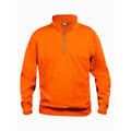 Miniatyrbillede 1 af 4: Clique Unisex voksen Basic Half Zip Sweatshirt med halv lynlås