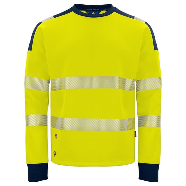 Projob Mens Hi-Vis Sweatshirt