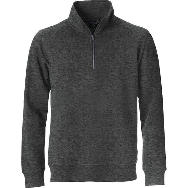 Clique Unisex Adult Classic Melange Half Zip Sweatshirt
