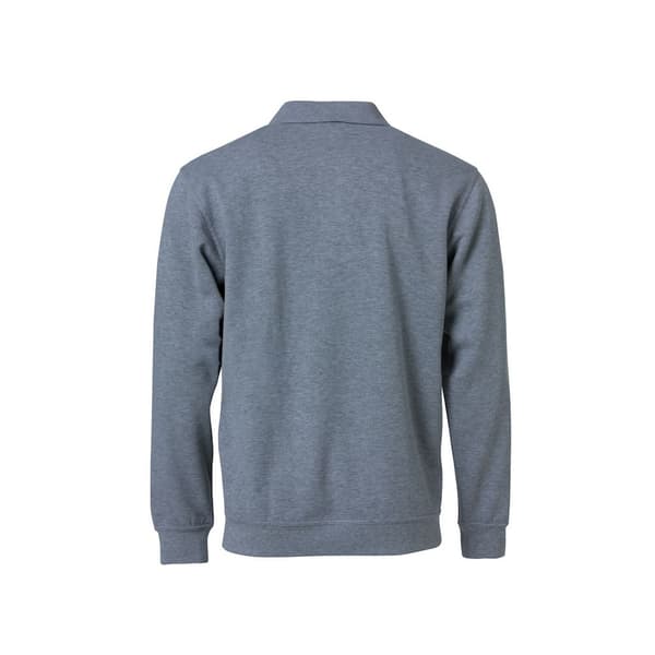 Clique Unisex Melange Polo Sweatshirt för vuxna