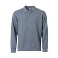 Miniatyrbild 1 av 4: Clique Unisex Melange Polo Sweatshirt för vuxna