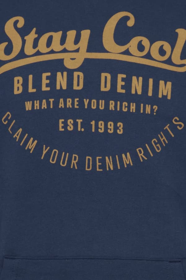 Blend - Hoodtröja 20714578 Textprint