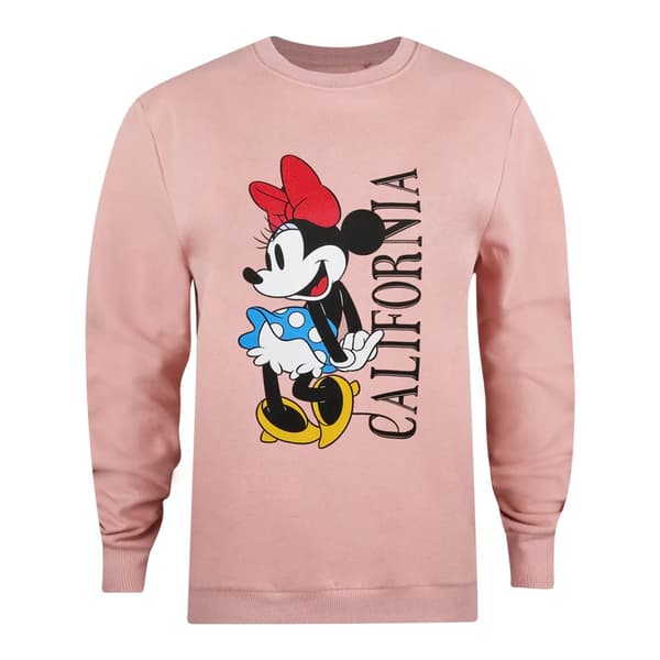 Disney Womens/Ladies California Minnie Mouse Sweatshirt