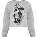 Pikkukuva 1 / 4: Disney Womens/Ladies Minnie Mouse Sketch Crop Sweatshirt