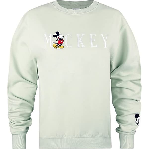 Disney Kvinnor/Damer Musse Pigg- mus broderad tröja Sage M
