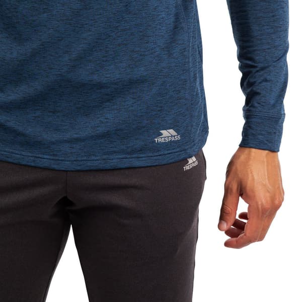 Trespass Harold Half Zip Fleece Top til mænd
