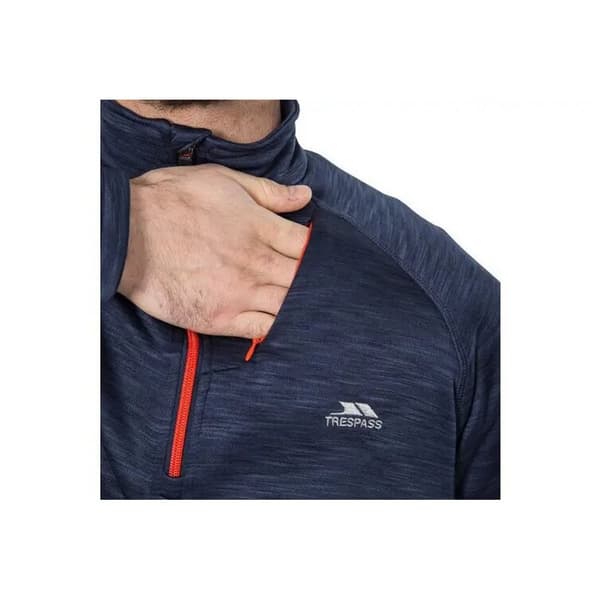 Trespass Harold Half Zip Fleece Top til mænd