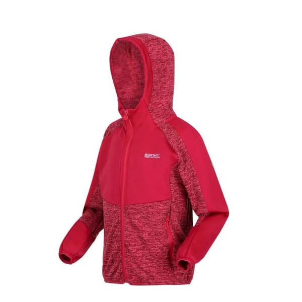 Regatta Childrens/Kids Dissolver VI Marl Fleece Full Zip Hoodie