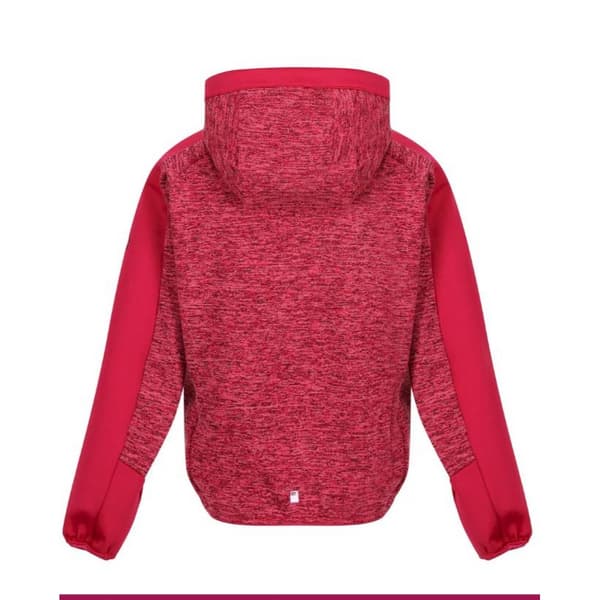 Regatta Childrens/Kids Dissolver VI Marl Fleece Full Zip Hoodie