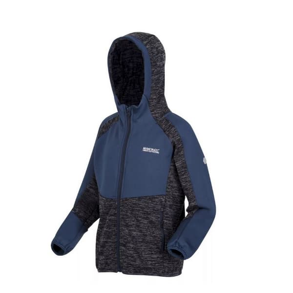 Regatta Childrens/Kids Dissolver VI Marl Fleece Full Zip Hoodie