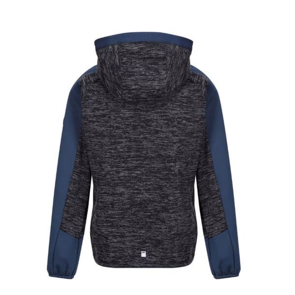 Regatta Childrens/Kids Dissolver VI Marl Fleece Full Zip Hoodie