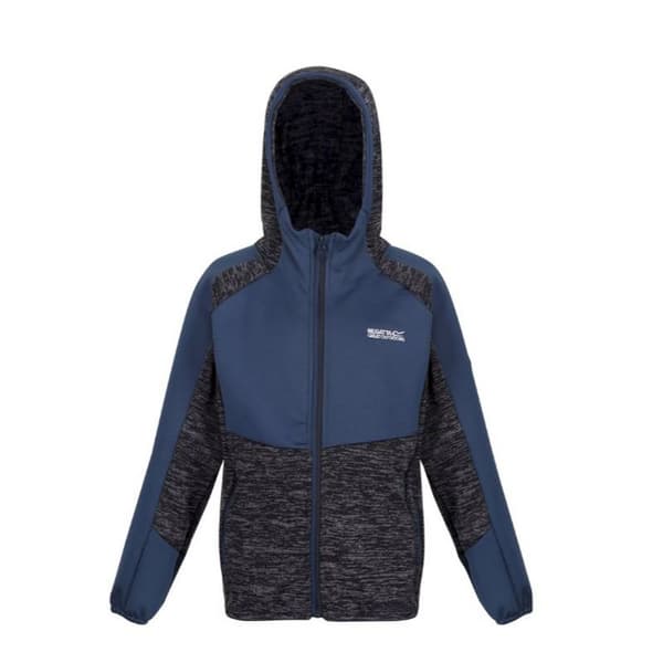Regatta Childrens/Kids Dissolver VI Marl Fleece Full Zip Hoodie