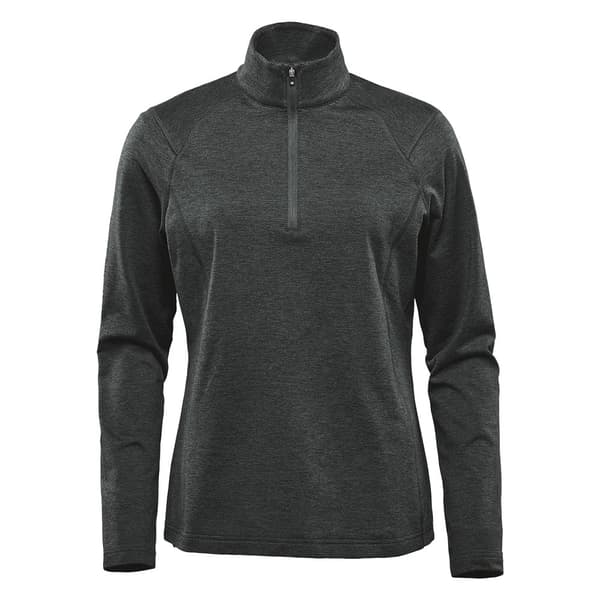 Stormtech Kvinnor/Damer Treeline Heather Fleece Top Black Heather L