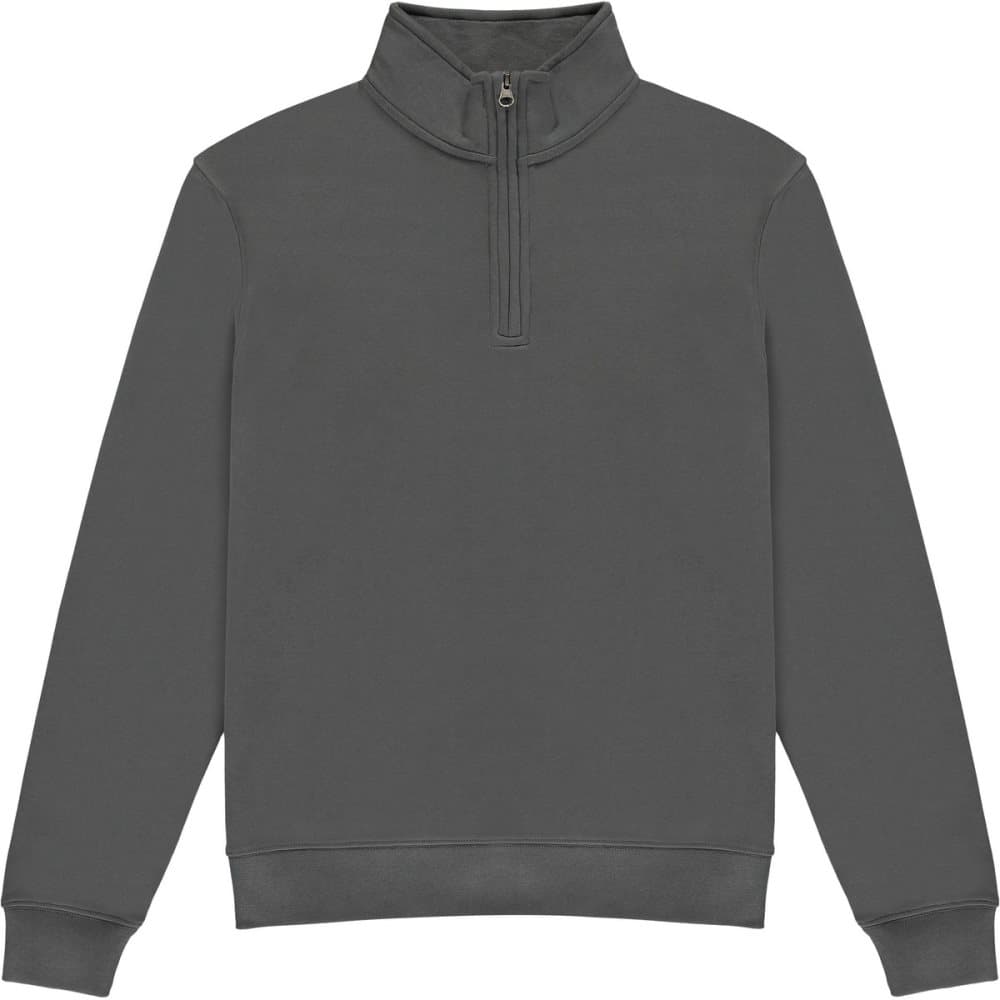 Kustom Kit Sweatshirt med kvarts dragkedja för män