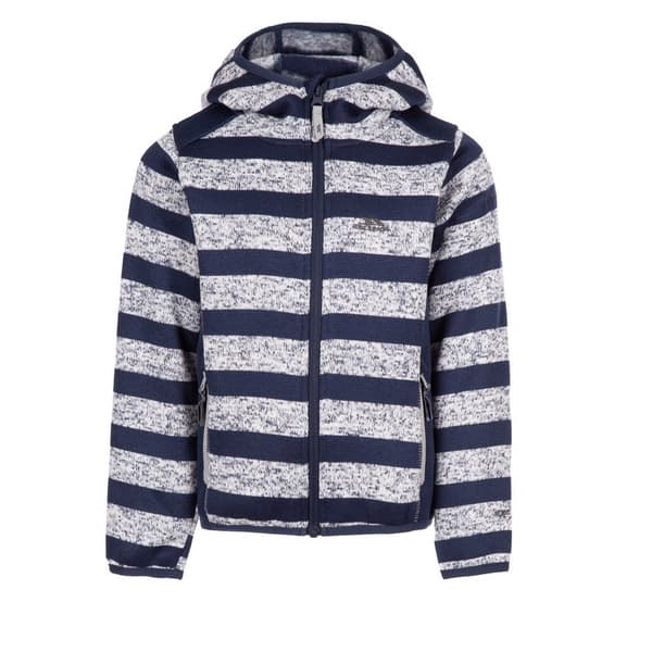 Trespass Childrens/Kids Conjure Stripe Marl Fleece Jacket