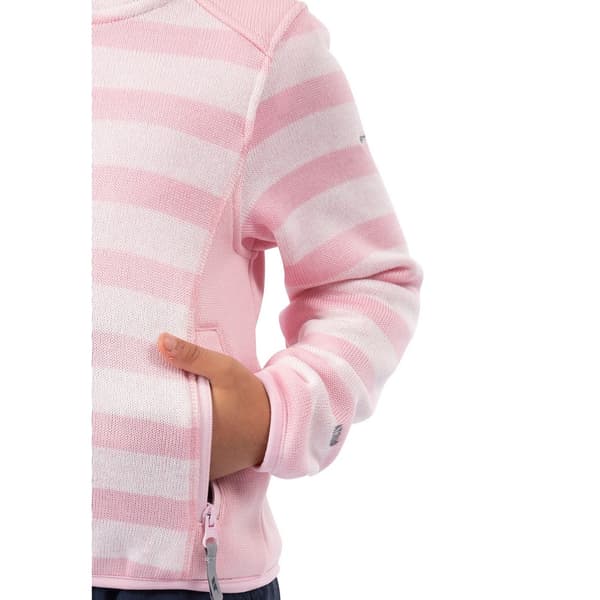 Trespass Childrens/Kids Conjure Stripe Marl Fleece Jacket