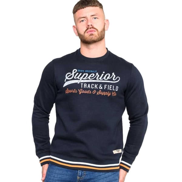 Duke D555 Marlow Superior Track & Field Kingsize Sweatshirt för herrar