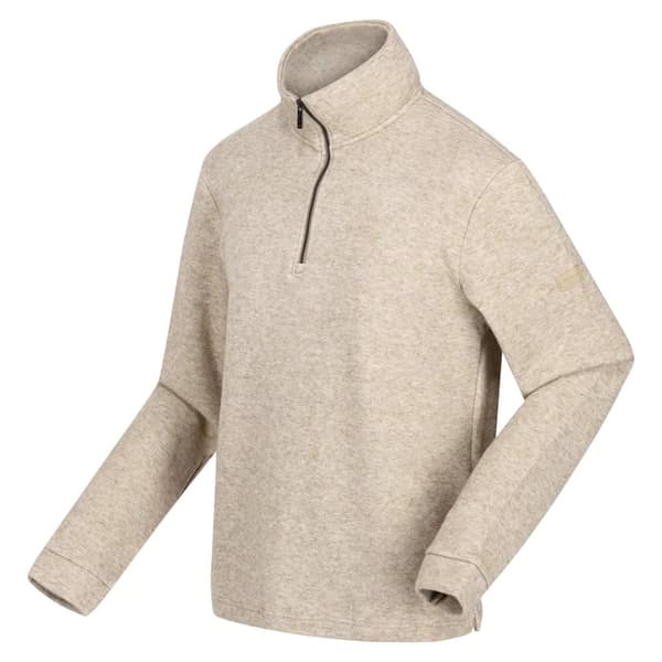 Regatta Lanchester Marl Quarter Zip Fleece Top för herrar