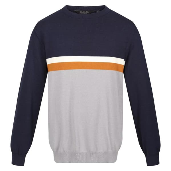 Regatta Kaelen Colour Block stickad tröja för män