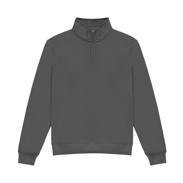 Kustom Kit Mens Quarter Zip Sweatshirt Dark Grey XL