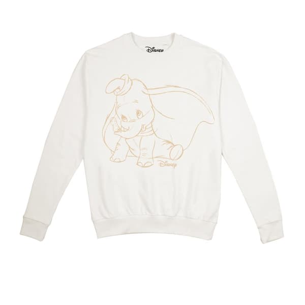 Dumbo Sweatshirt til kvinder/damer med skitse