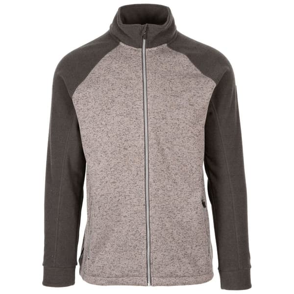 Trespass Mens Sonstown Fleece Jacket Grey Marl M