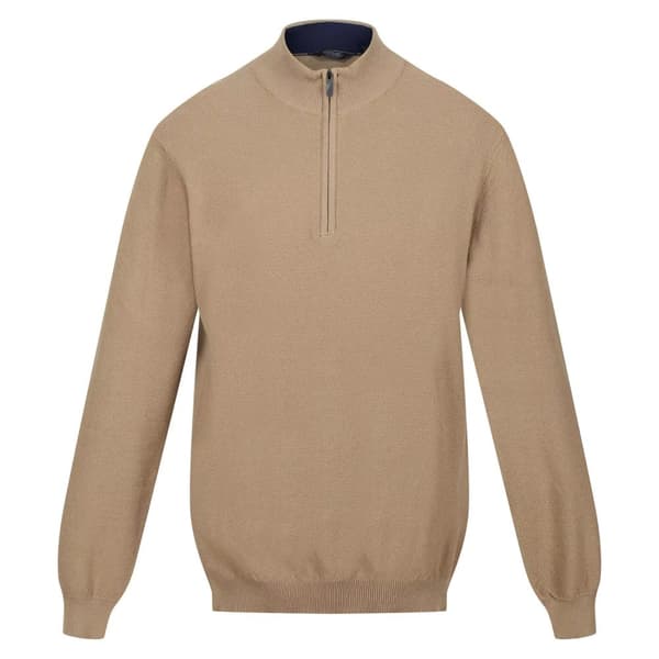 Regatta Mens Keaton Knitted Jumper Gold Sand XL