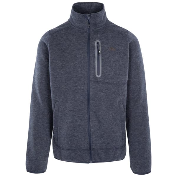 Trespass Farham Melange AT300 Fleecejacka för män Navy XXS