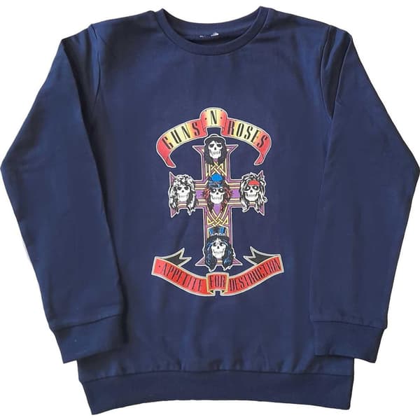 Guns N Roses Childrens/Kids Appetite For Destruction Sweatshirt