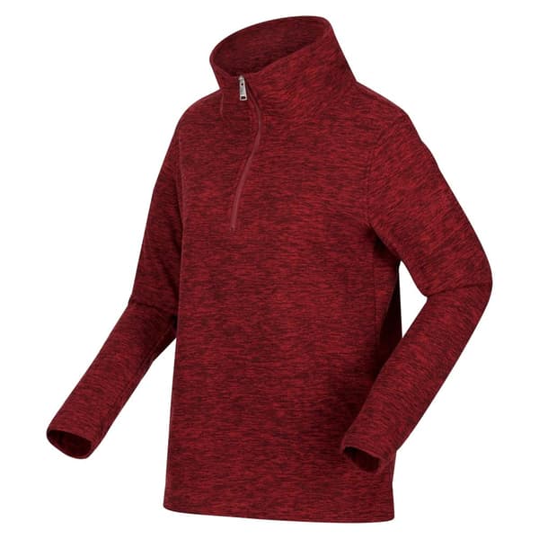 Regatta Kizmitt Marl Half Zip Fleece Top med halv lynlås til kvinder/damer