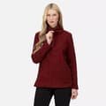 Miniatyrbillede 4 af 5: Regatta Kizmitt Marl Half Zip Fleece Top med halv lynlås til kvinder/damer