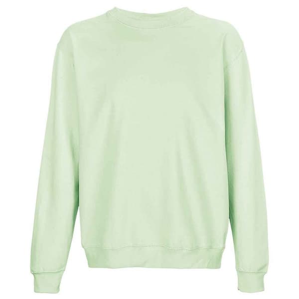 SOLS Unisex Adult Columbia Sweatshirt Creamy Green 3XL