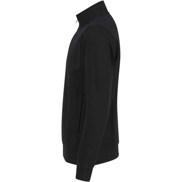 Henbury Unisex sweatshirt med bæredygtig kvart lynlås til voksne