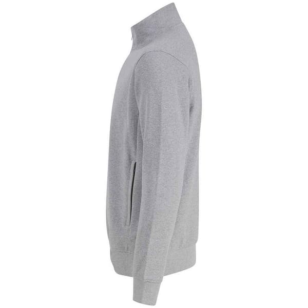 Henbury Unisex sweatshirt med bæredygtig kvart lynlås til voksne