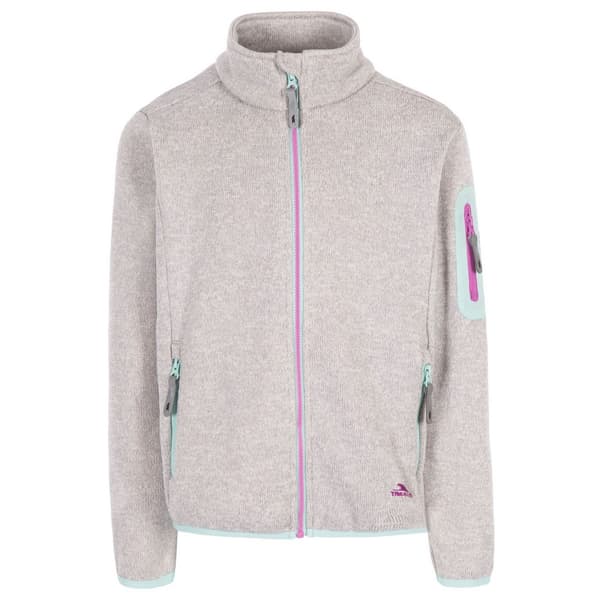 Trespass Childrens/Kids Whisk AT300 Fleece Jacket Pale Grey 2-3 Years